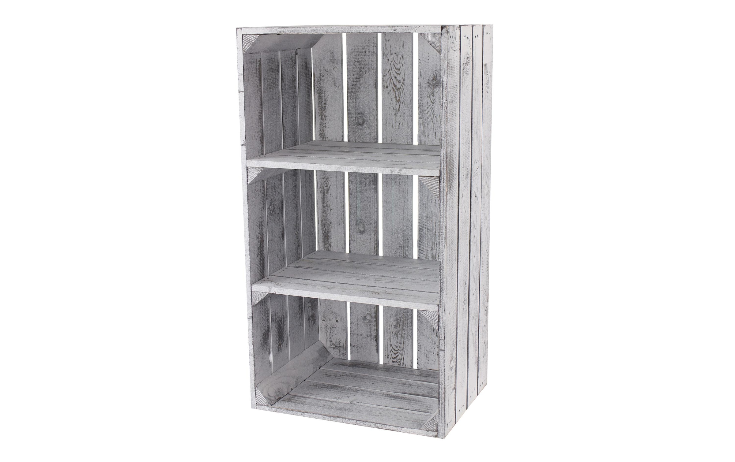 Holz Zollhaus Regal »Vintage Shabby Weiss 40 x 75 cm«
