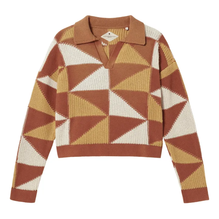 Thinking Mu Pull col Polo Paquita | Rouille