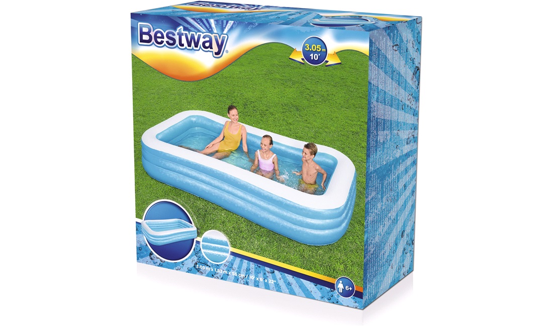 Pool oppustelig 3,05x1,83 m Bestway