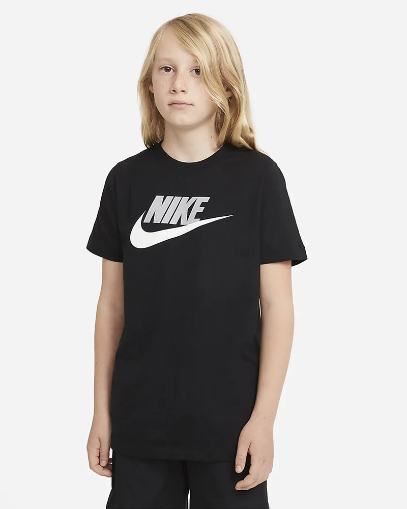 T-shirt Nike Sportswear Noir pour enfant