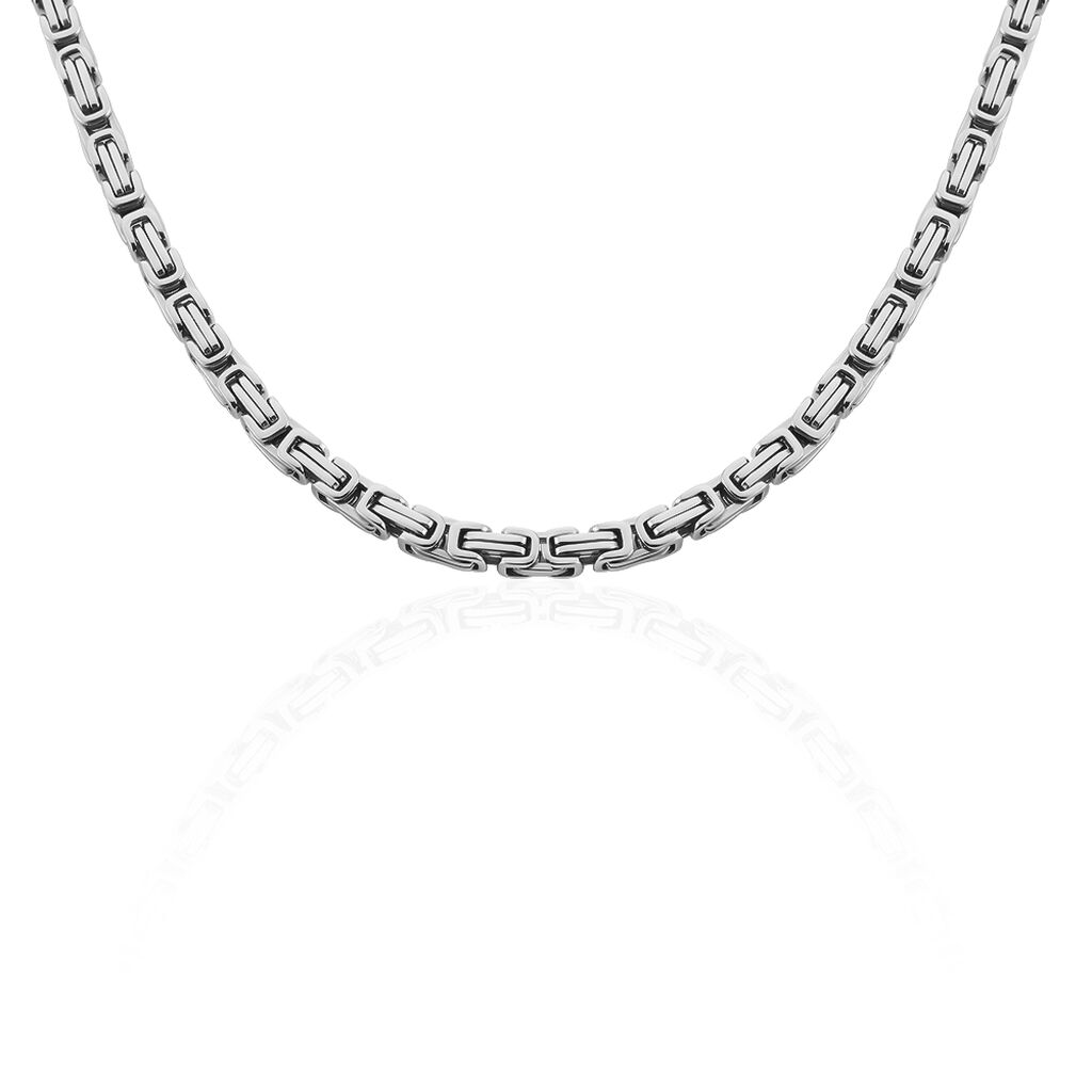 Collier Ignacio Acier Blanc
