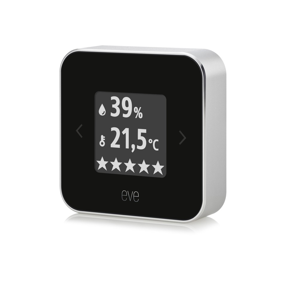 Eve Room - Indendørs luftkvalitetssensor med Apple HomeKit-teknologi