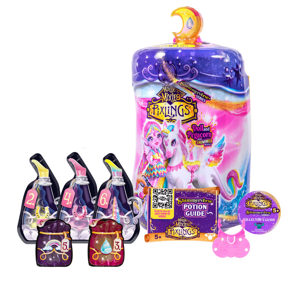 Magic Mixies Pixlings Pop & Unicorn Rainbow Star Duoset