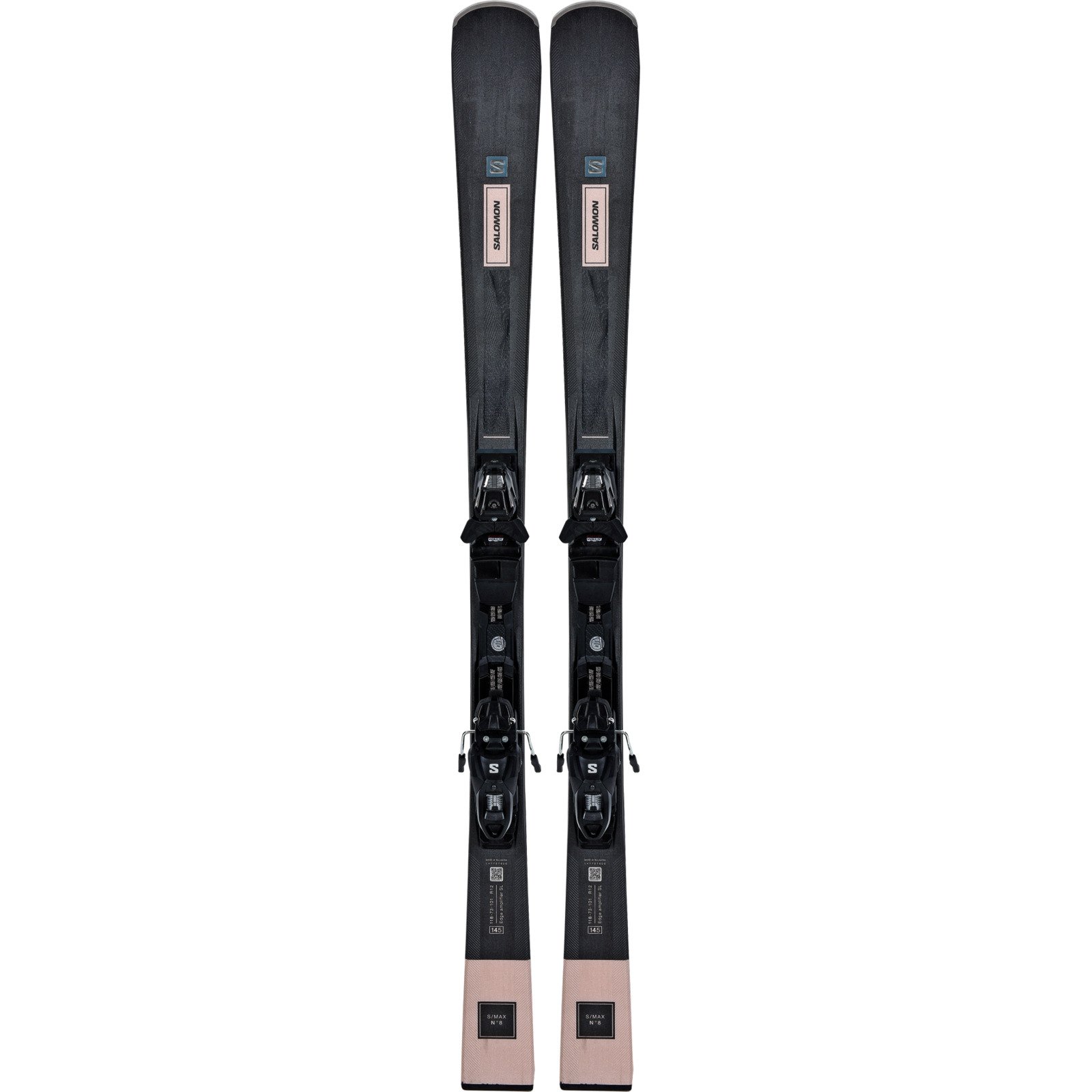 Damen Ski-Set Salomon E S/Max N° 8 inkl. M10 GW 160 cm