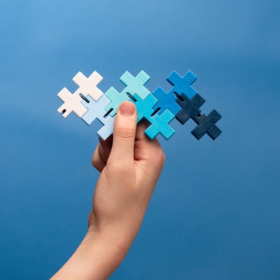 Plus-Plus HEXEL Fidget-leke Waterfall