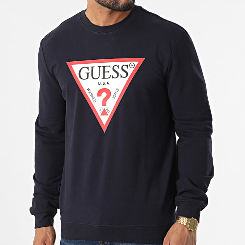 Sweat Crewneck M2YQ37 Bleu Marine