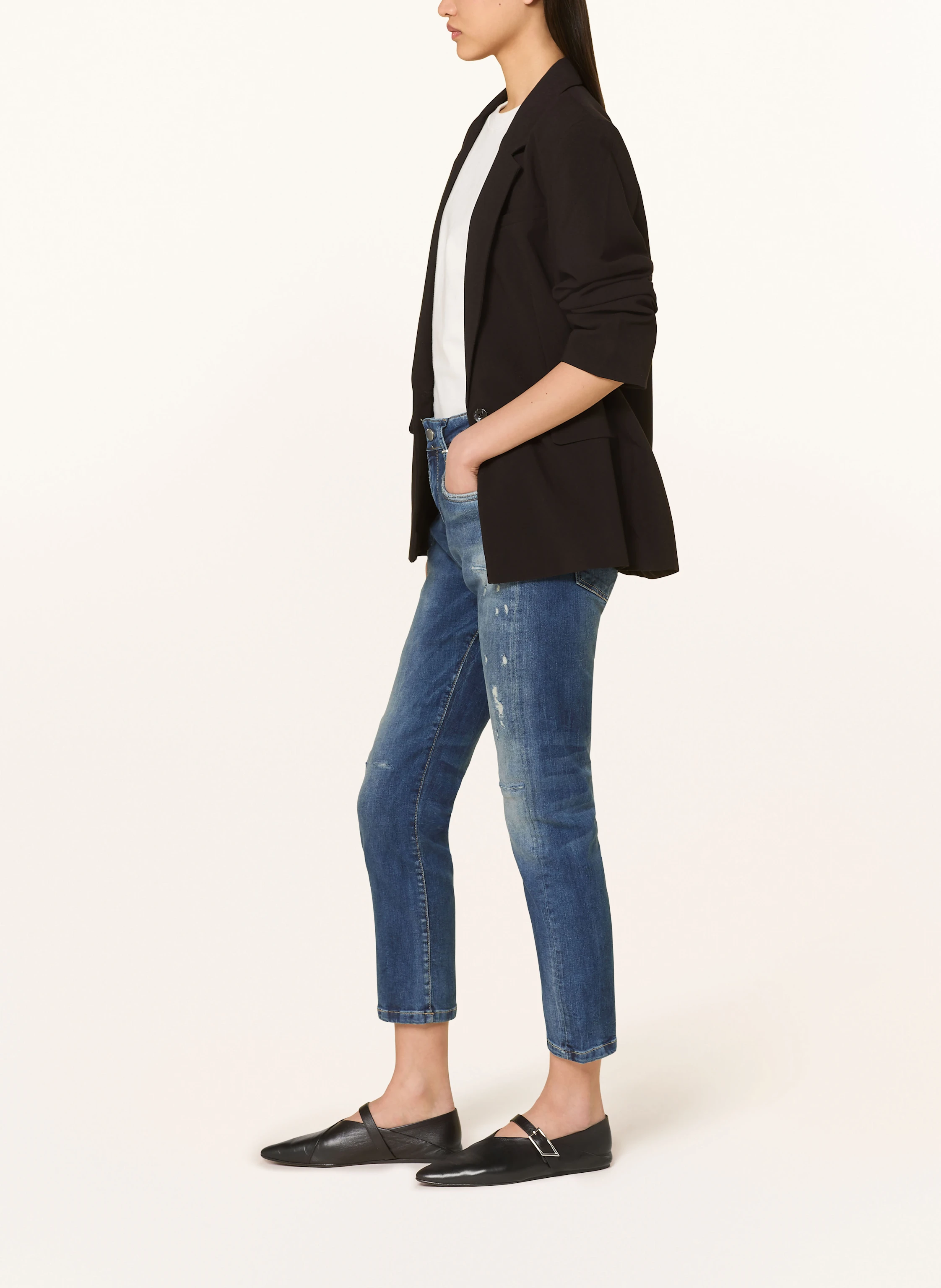 ELIAS RUMELIS 7/8- Boyfriend Jeans LEONA
