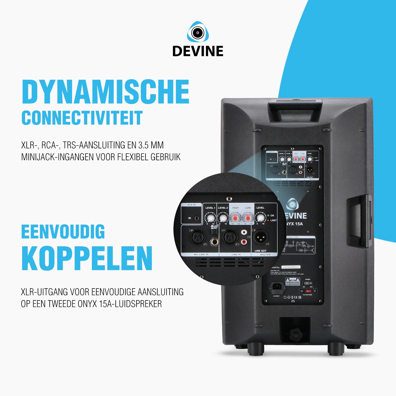 Devine Onyx 15A + beschermhoes