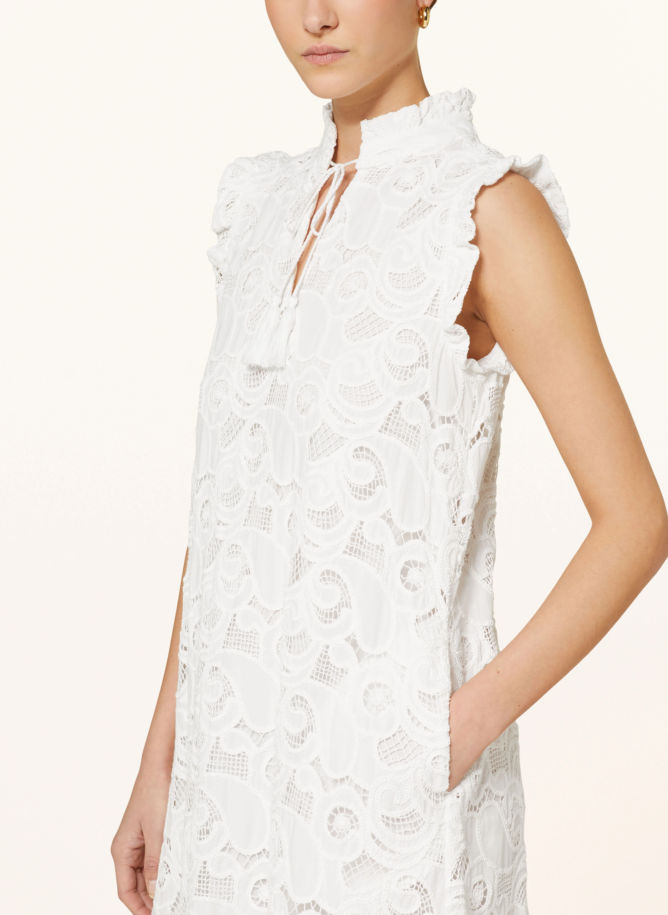MRS & HUGS Kleid aus Lochspitze