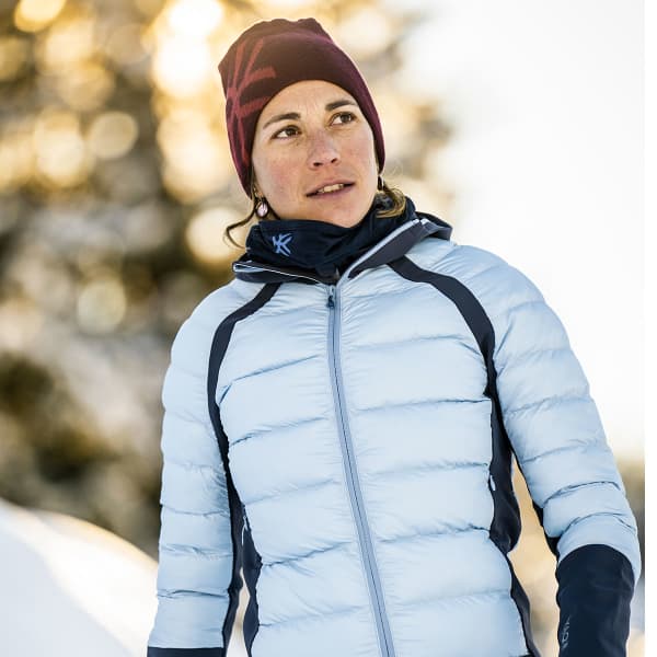 Doudoune ski de randonnée AYAQ BALTORO INSULATED JKT W BLUE SHADES