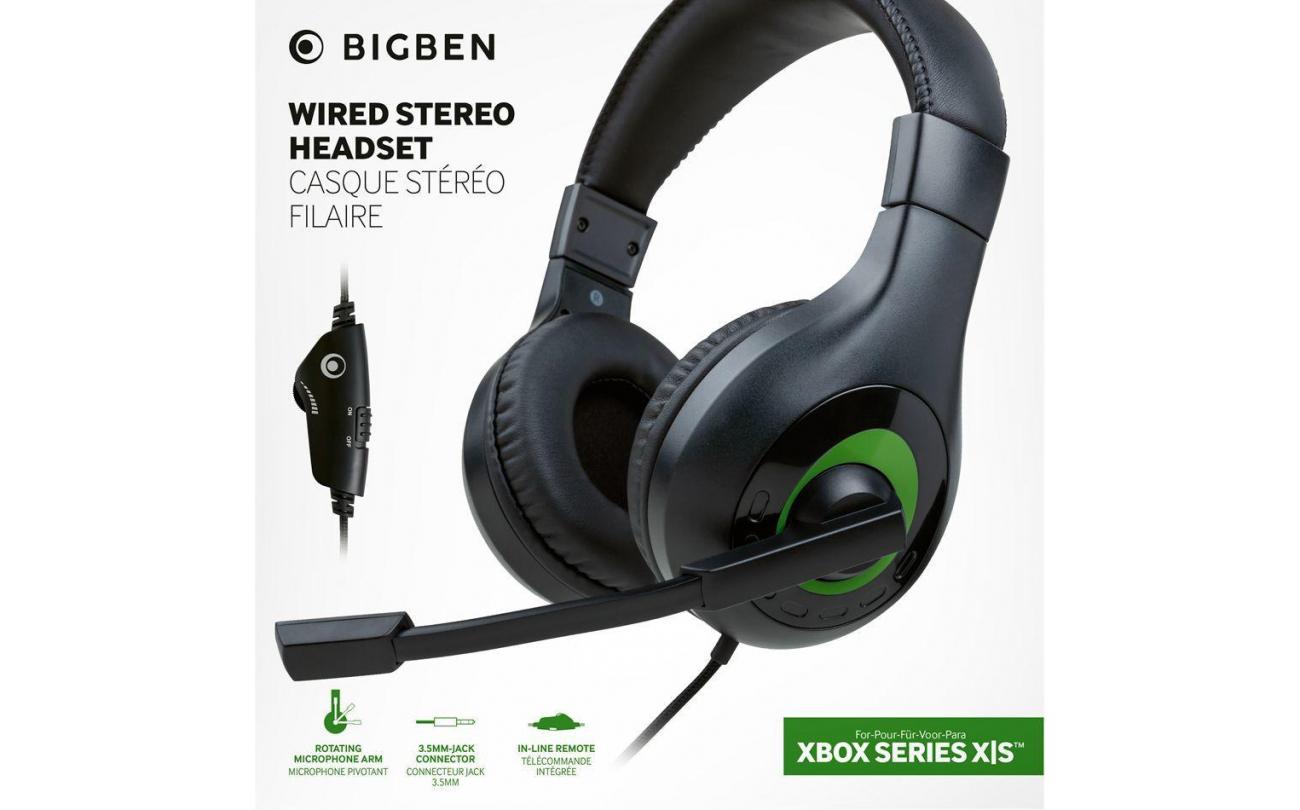 XBOX Series X Stereo Gaming Headset V1 - Zwart