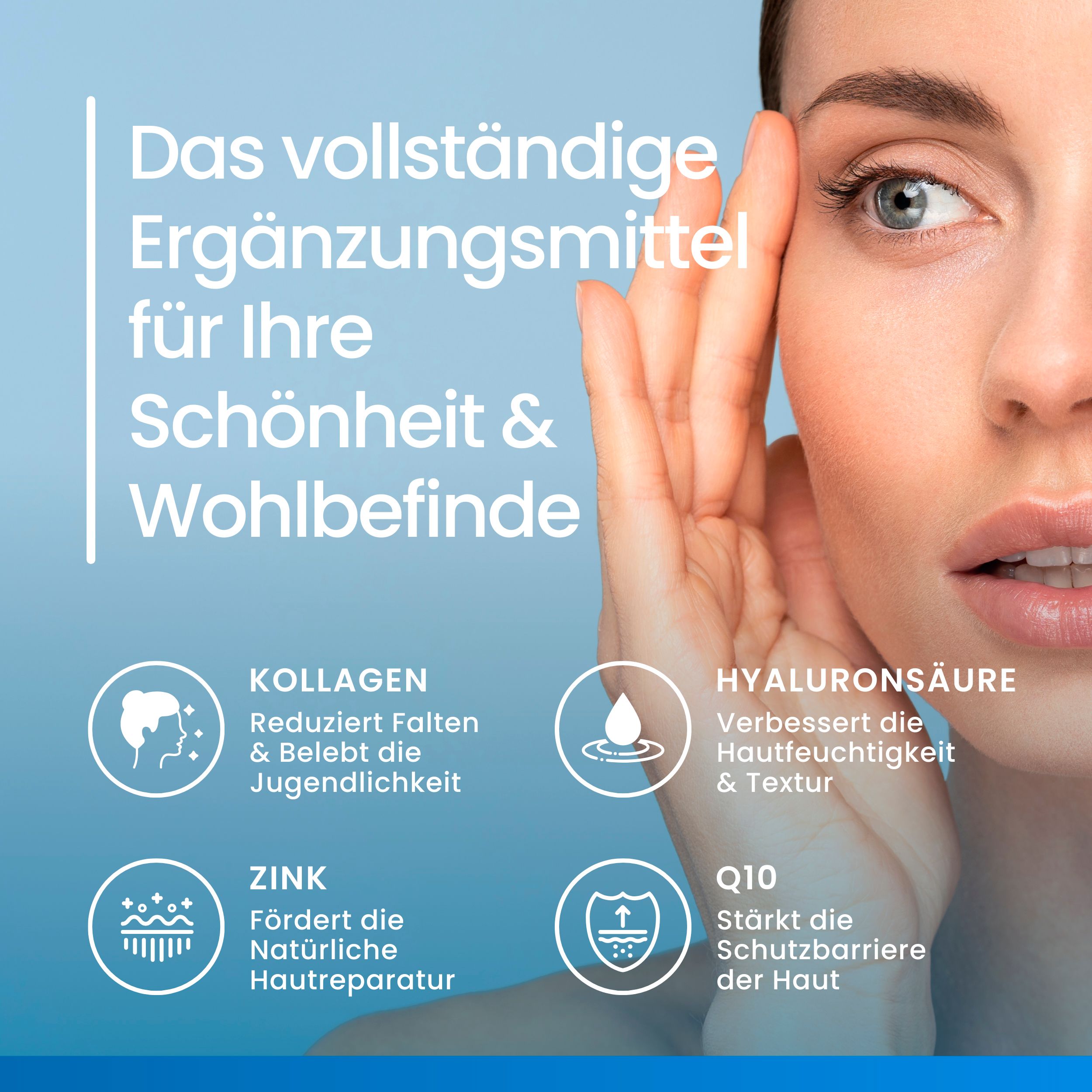 Vitastrong Kollagen & Hyaluronsäure