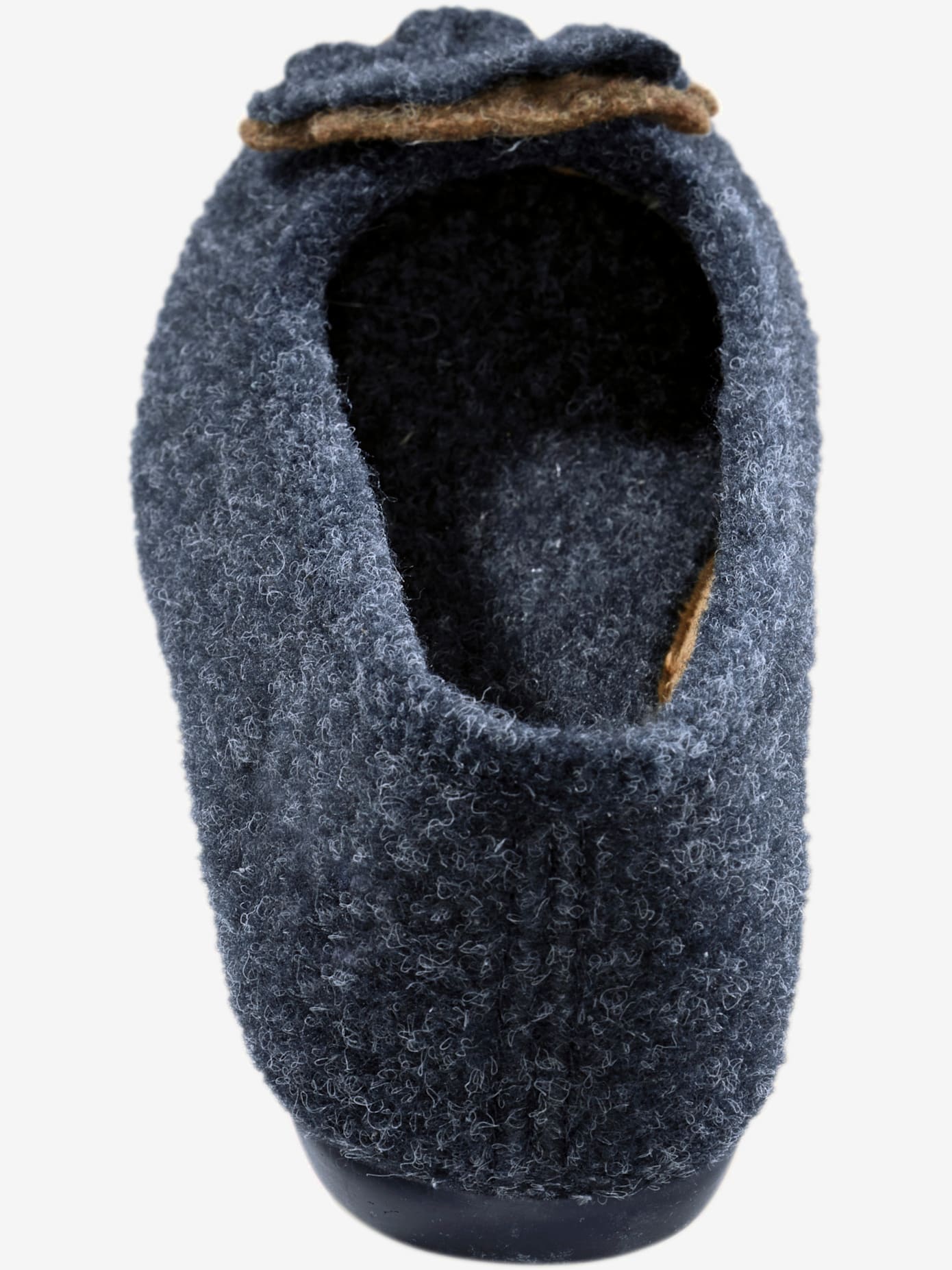 Chaussons application florale