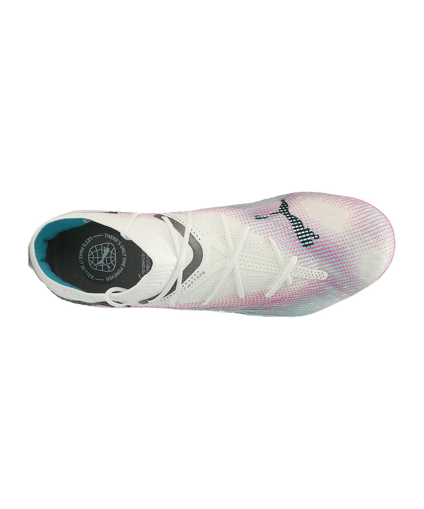 PUMA FUTURE 7 Ultimate Low FG/AG Phenomenal Weiss Schwarz Pink F01