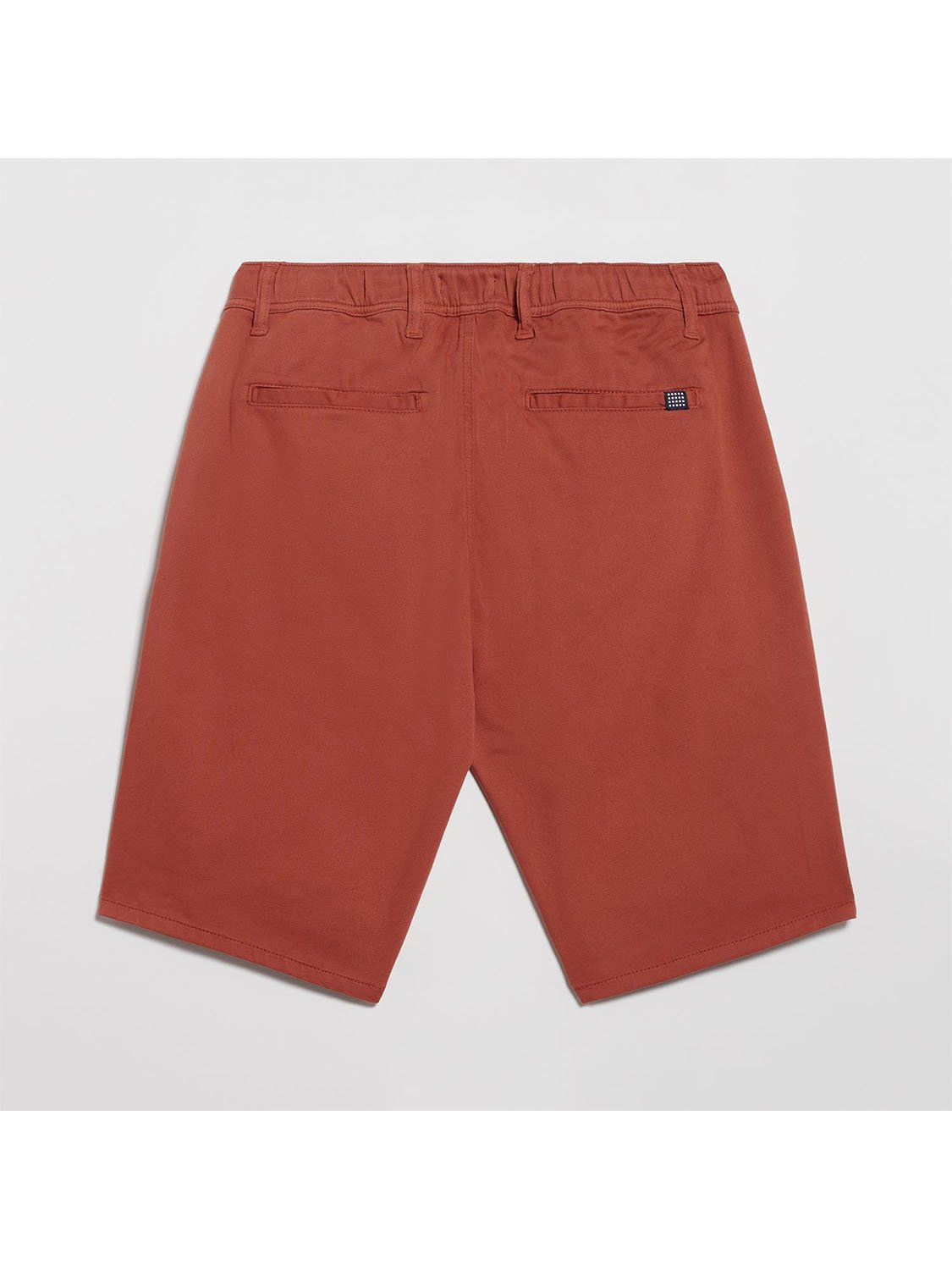 Short Homme Ceinture Elastiquée Orange