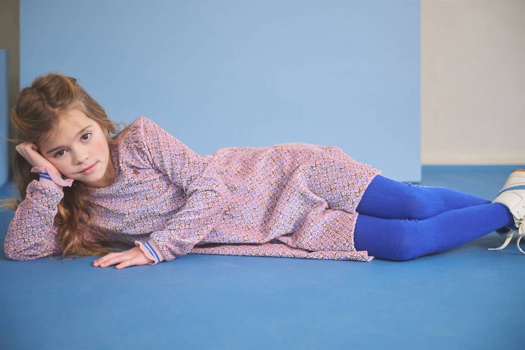 NONO midi jurk blauw