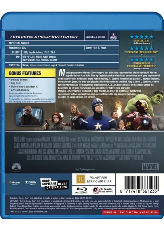 Marvel's The Avengers (Blu-Ray)