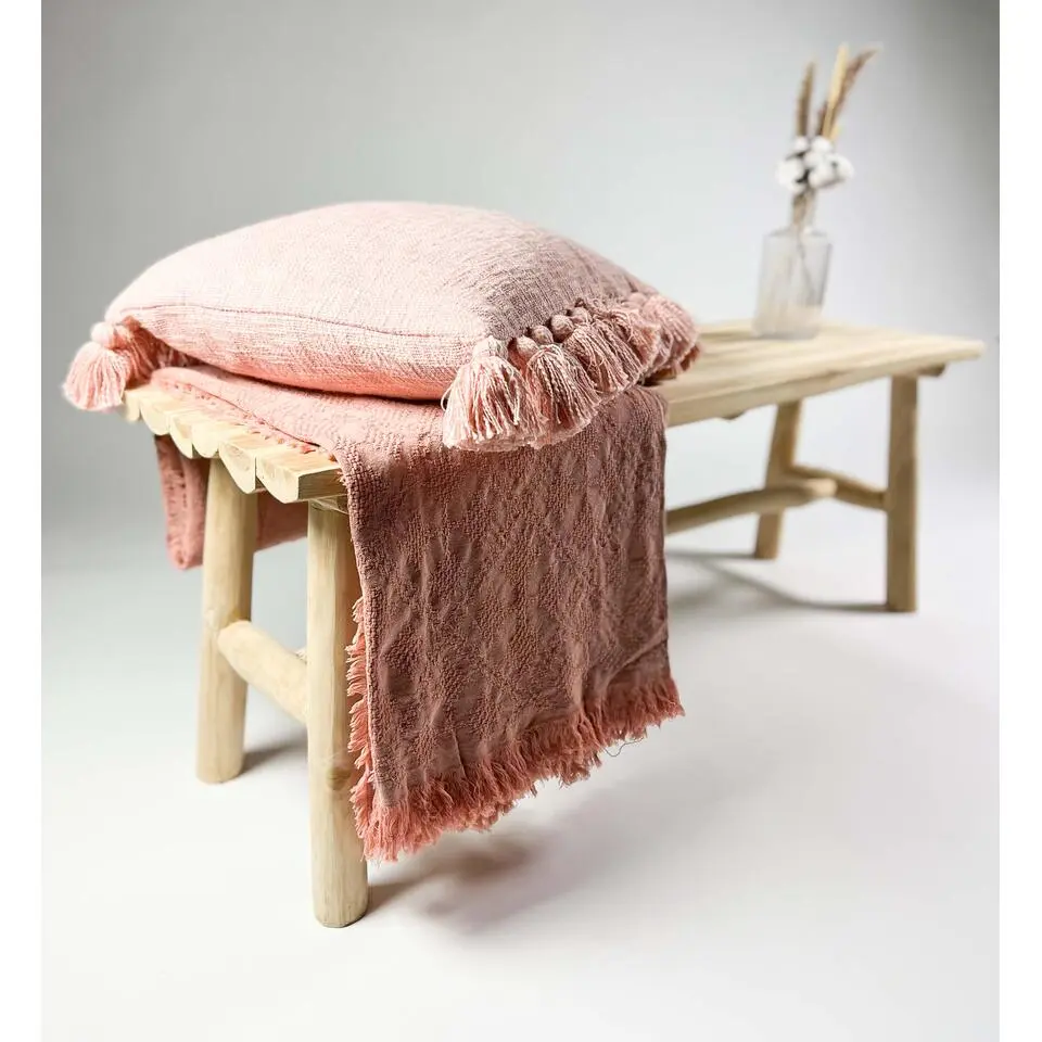 Plaid Belle - Muted Clay - 130x180 cm