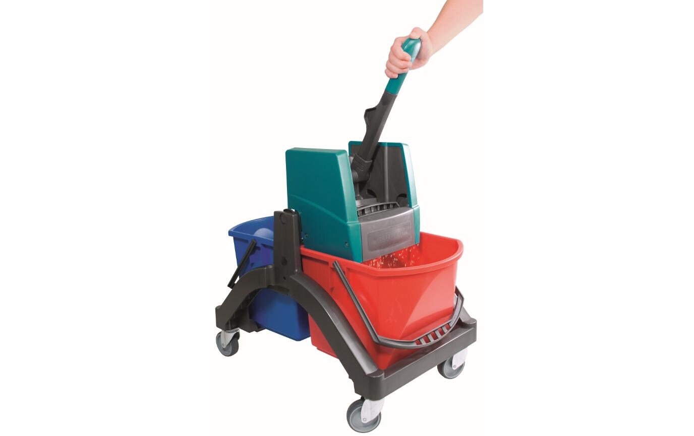 Nasswischwagen Professional Duo 17 l, Mehrfarbig<br>Stabiler Reinigungswagen