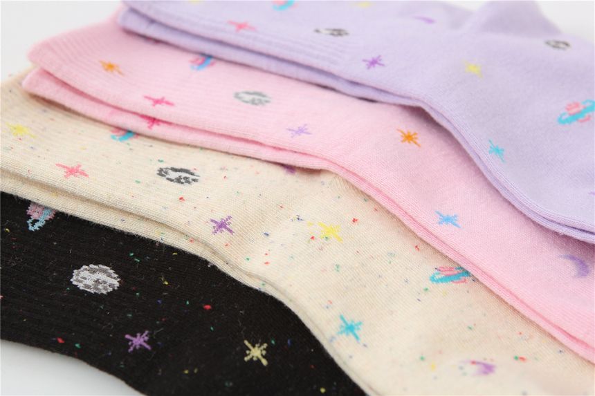 Sayaka - Galaxy Print Sokken