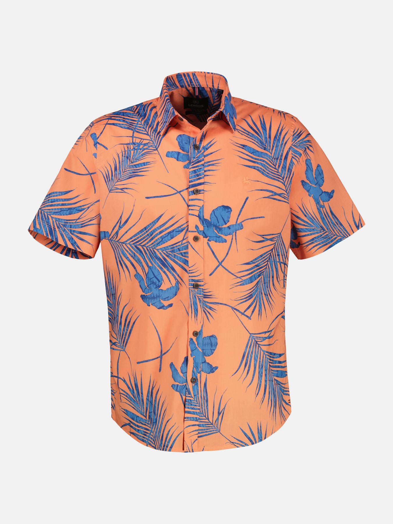 Kurzärmeliges Herrenhemd, Hawaiian-Style