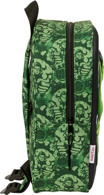 Marvel Avengers Hulk 3D Mini Ryggsekk 6L, Svart/Grønn