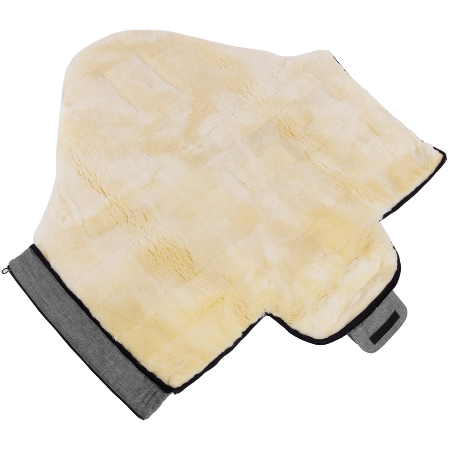 Werner Christ Baby Lammfellfußsack TULA VARIO grigio