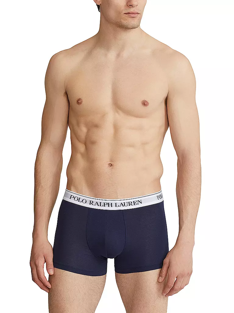 POLO RALPH LAUREN Pants 3er Pkg. Navy Aopp Navy  dunkelblau