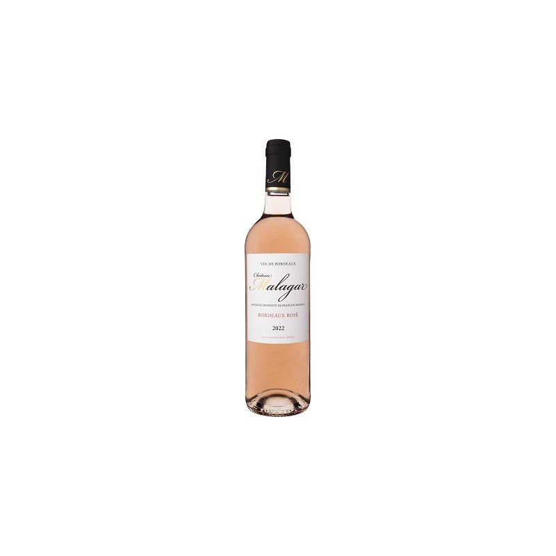Château MALAGAR Rosé 2022 - Bordeaux Rosé - par 1 bouteille 75 cl
