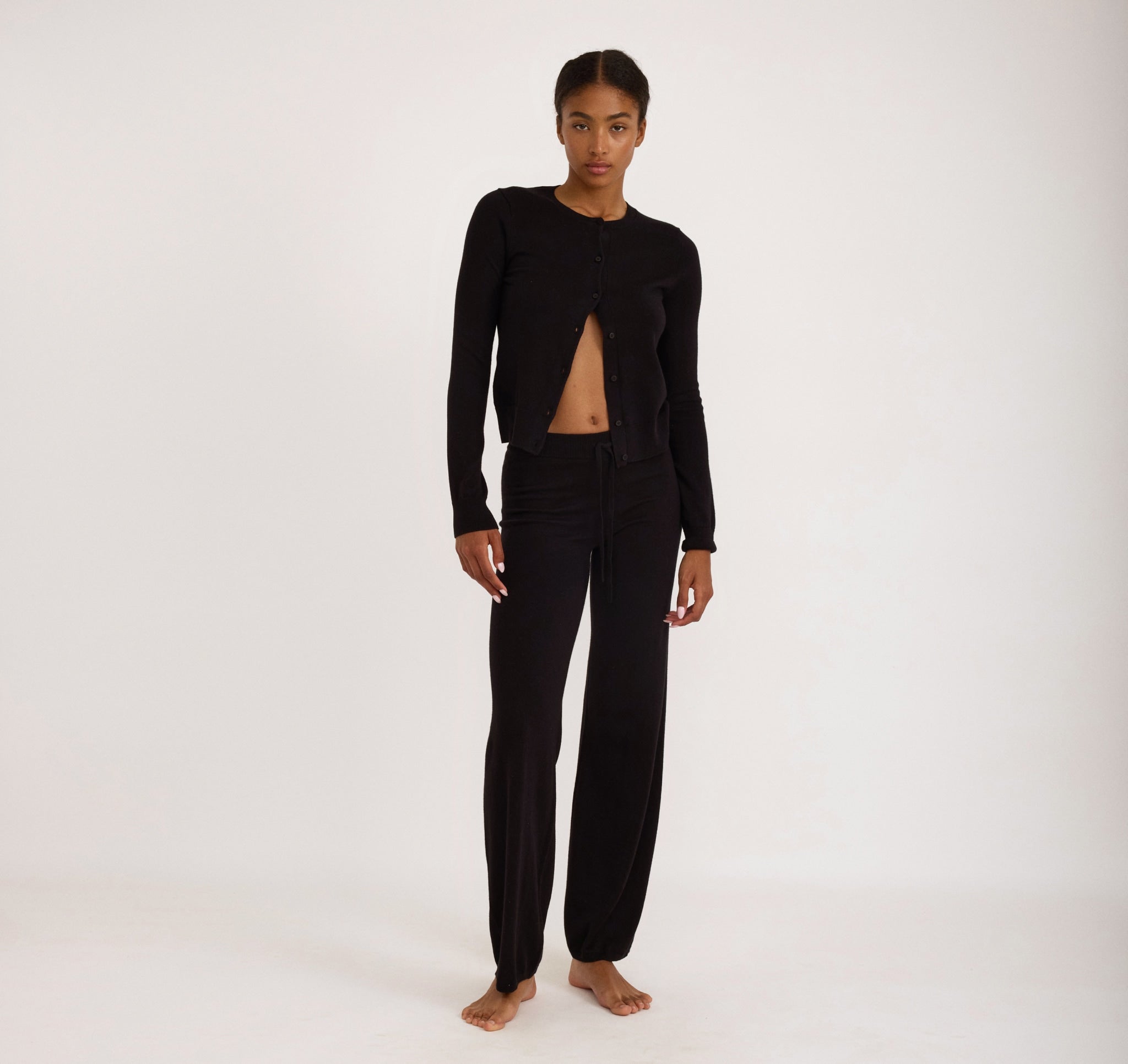 COTTON<br>Soft Knit Slim Cardigan