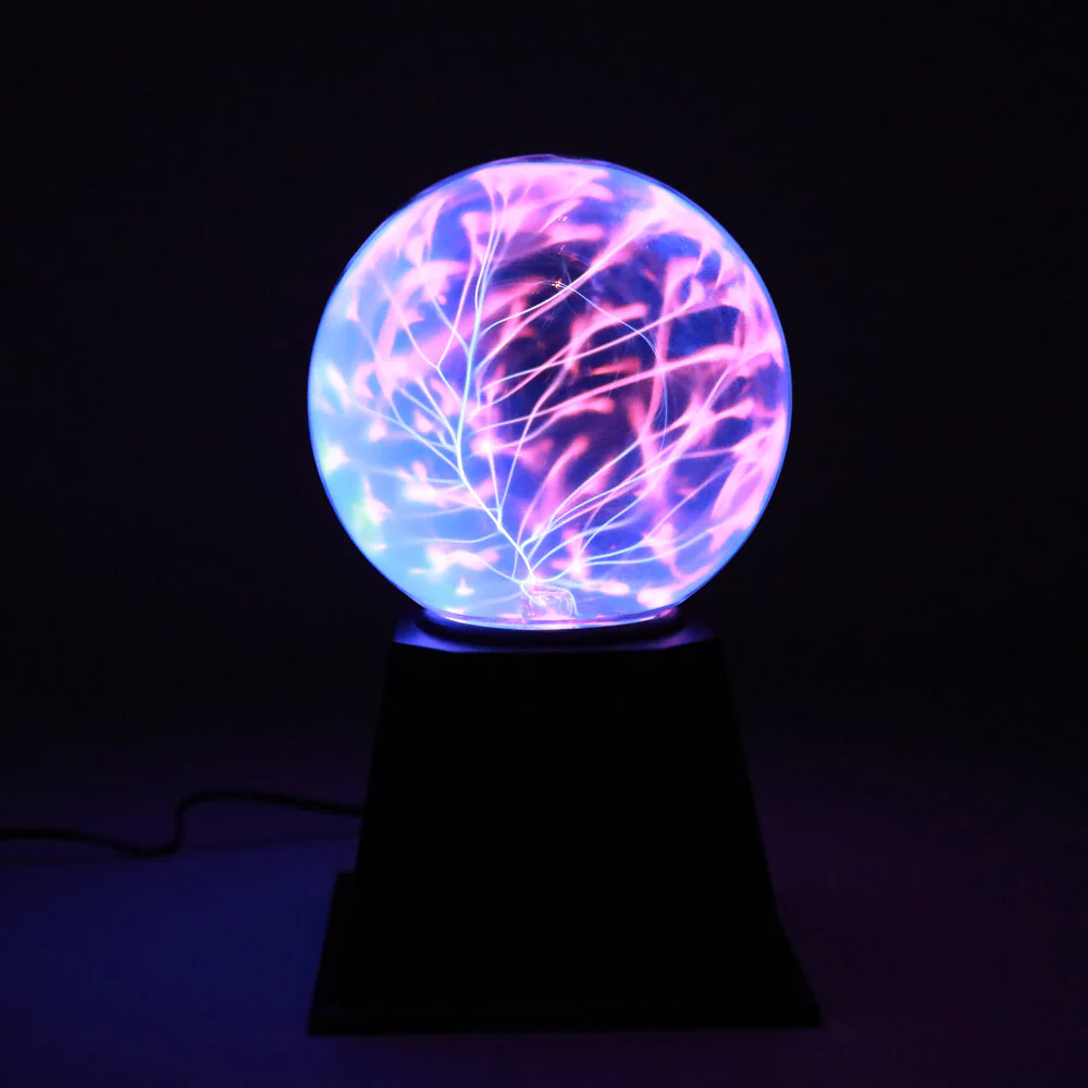 I-Total  Blue Plasma lampe, blå - H29 cm