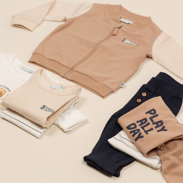 Babylook Rib Slofjes - Warm Taupe