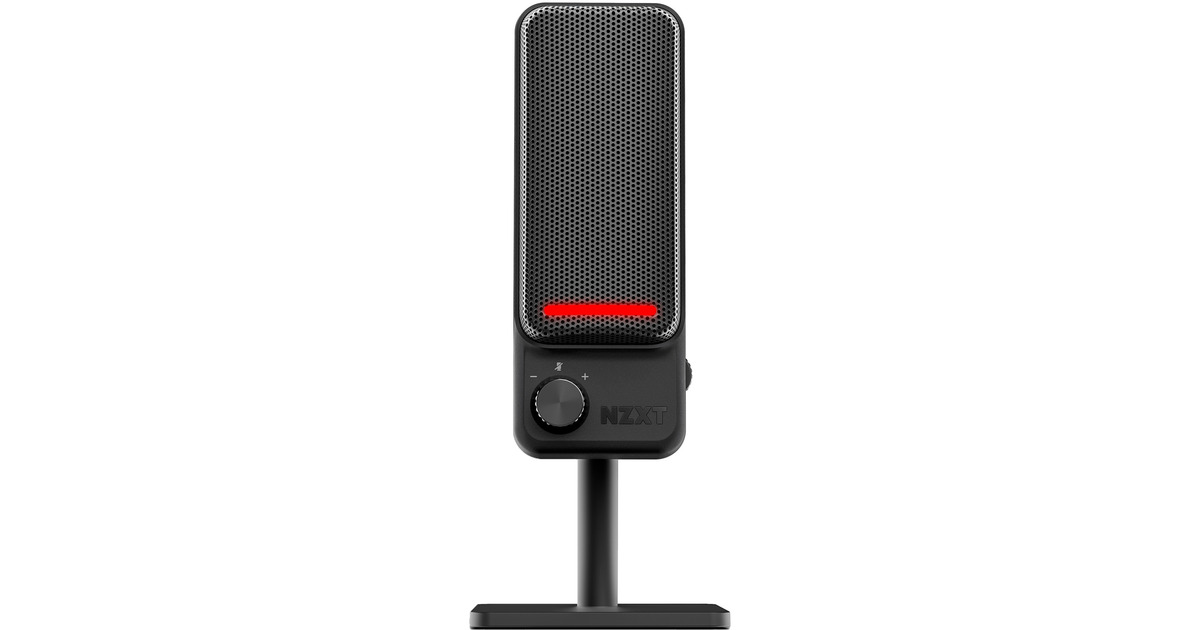 NZXTCapsule Elite microfoon  (Zwart, RGB, USB-C)