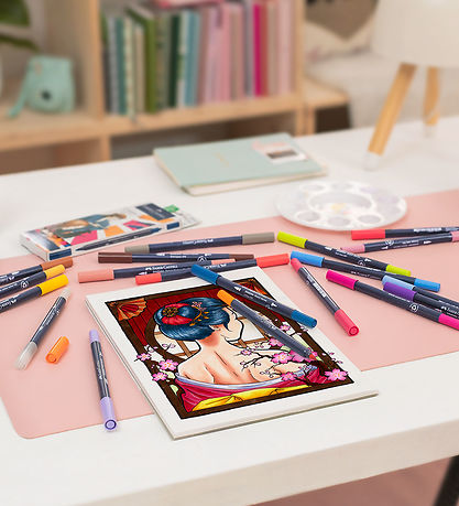 Faber-Castell Filzstifte - 6 st. - Goldfaber Sketch - Manga