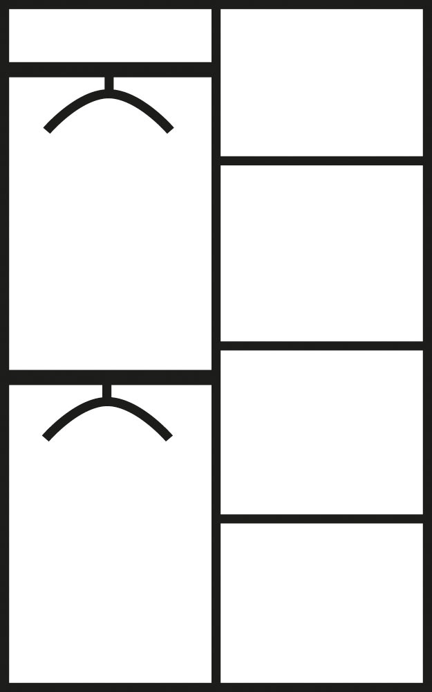 Parisot Jugendzimmer-Set »Smoozy« Set, Stauraumbett, Nachttisch, Kleiderschrank und Schubkastenkommode, 4 Stk. tlg.