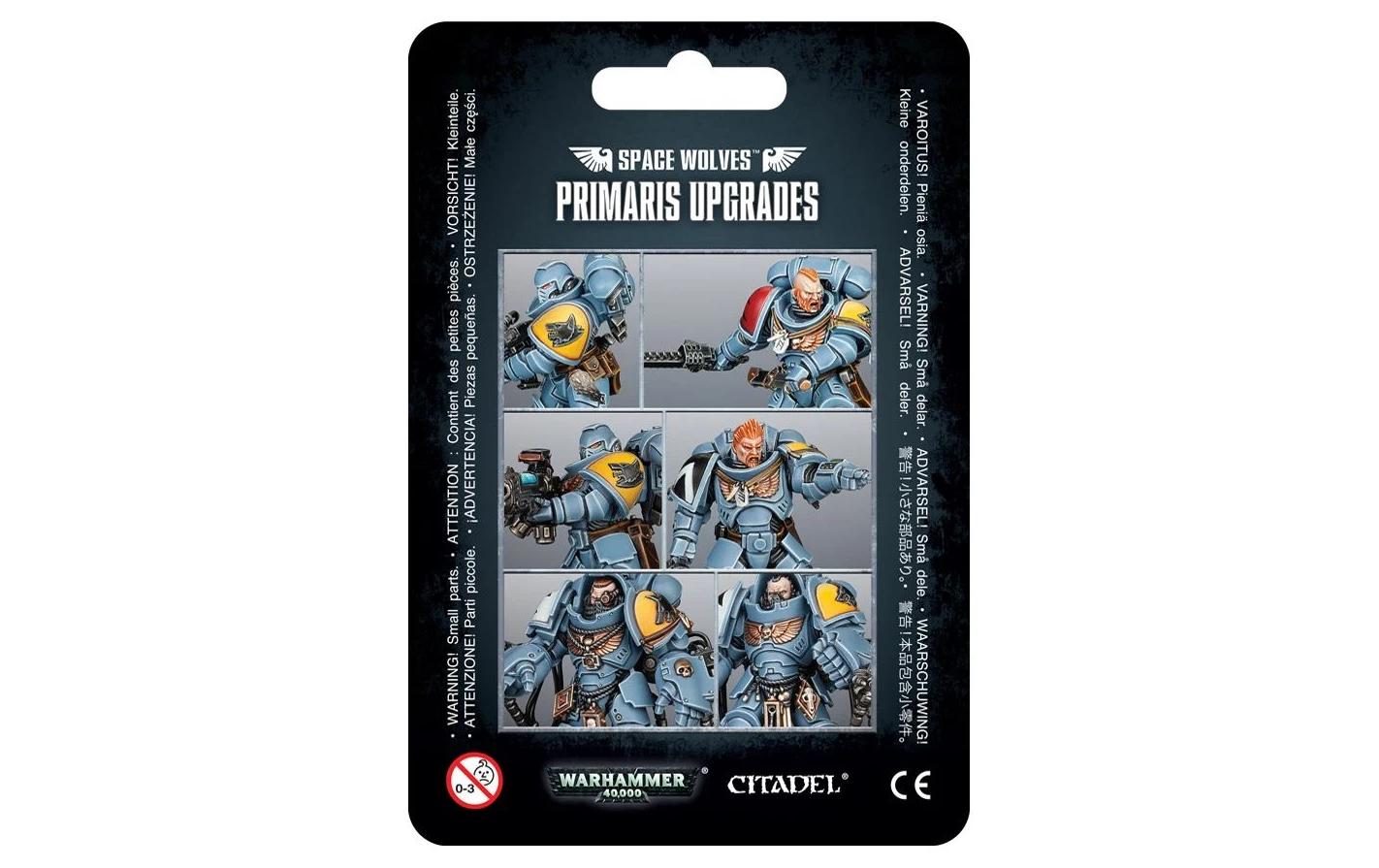 Upgrades Warhammer 40.000 Space Wolves PrimarisWarhammer 40K Figurenteile