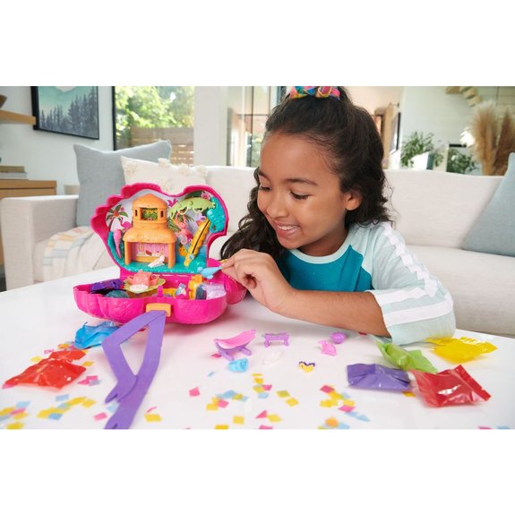 Polly Pocket Flamant rose surprises