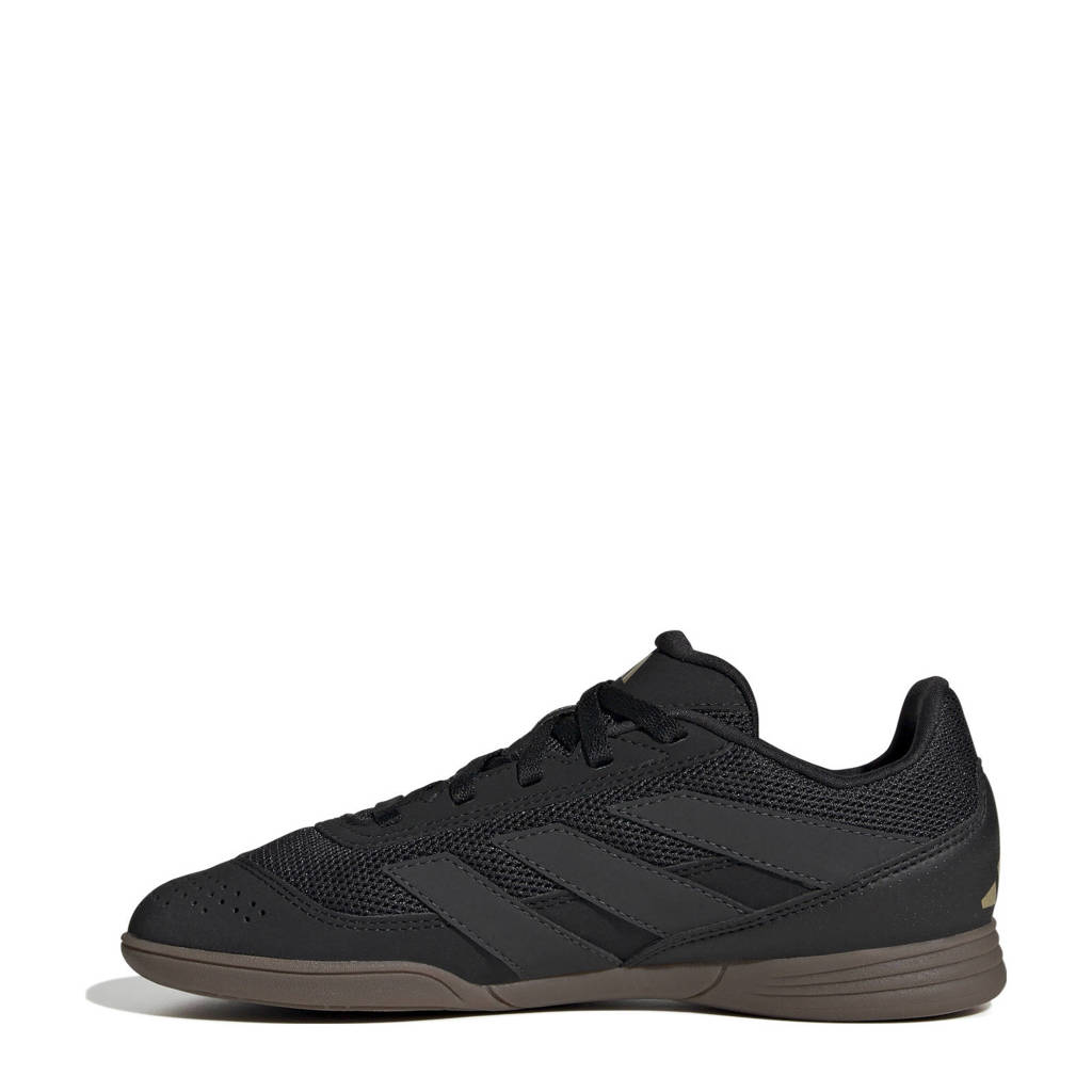 adidas Predator Club INjunior zaalvoetbalschoenen zwart/goud