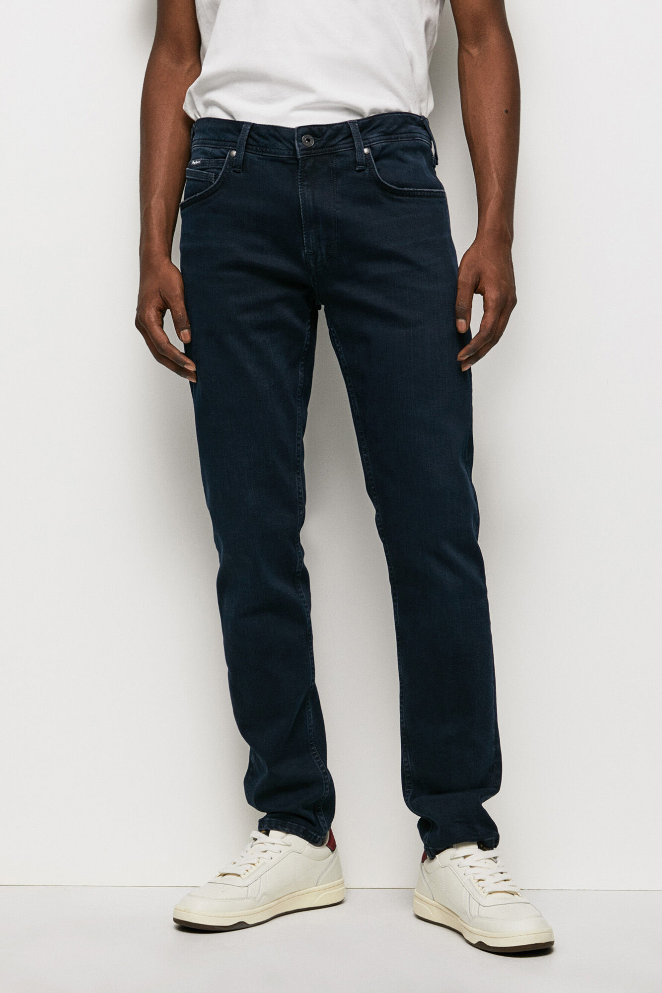 Calça jeans masculina slim fit