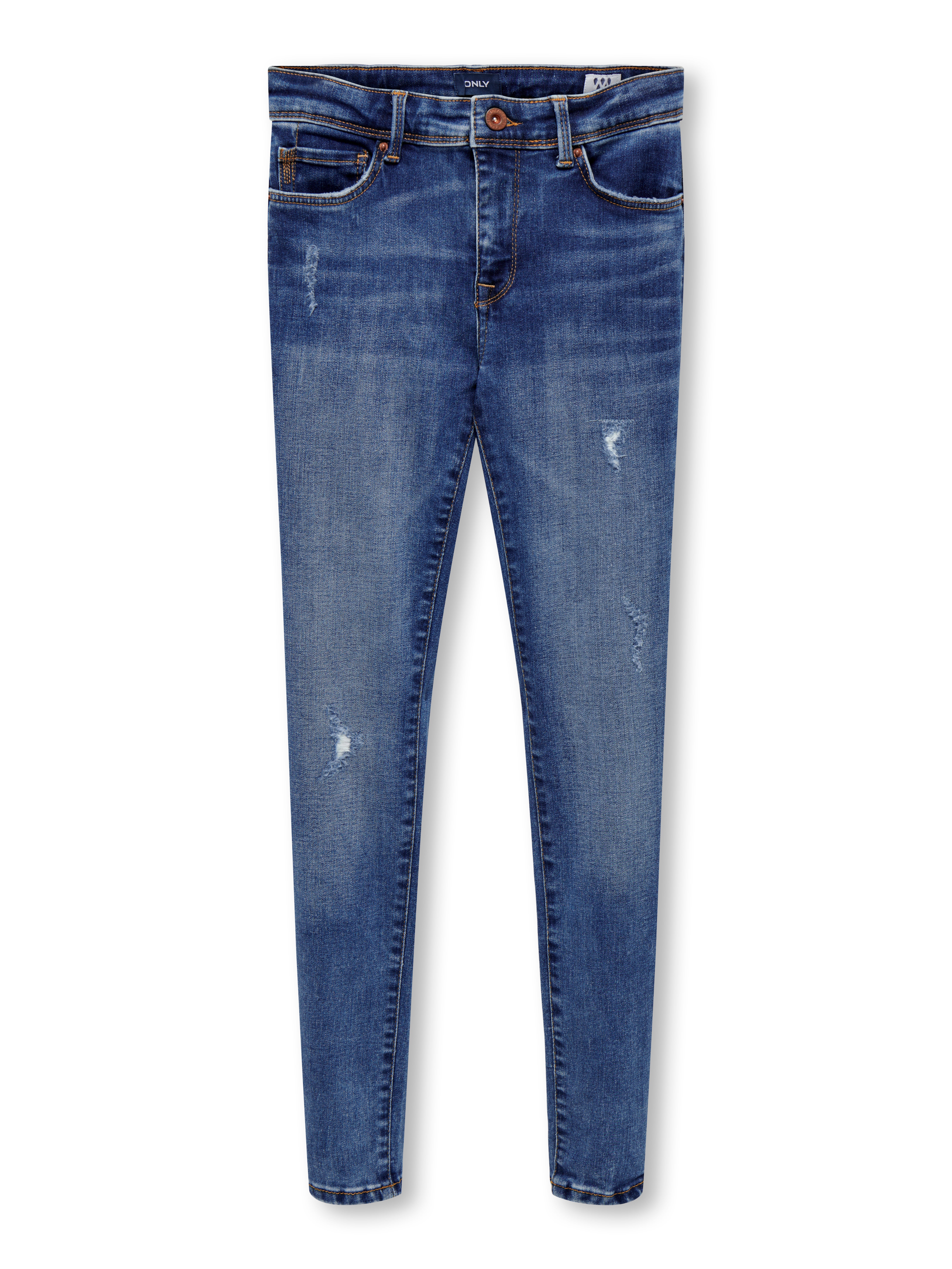 KOBJERRY Skinny Fit Jeans Dark Blue Denim