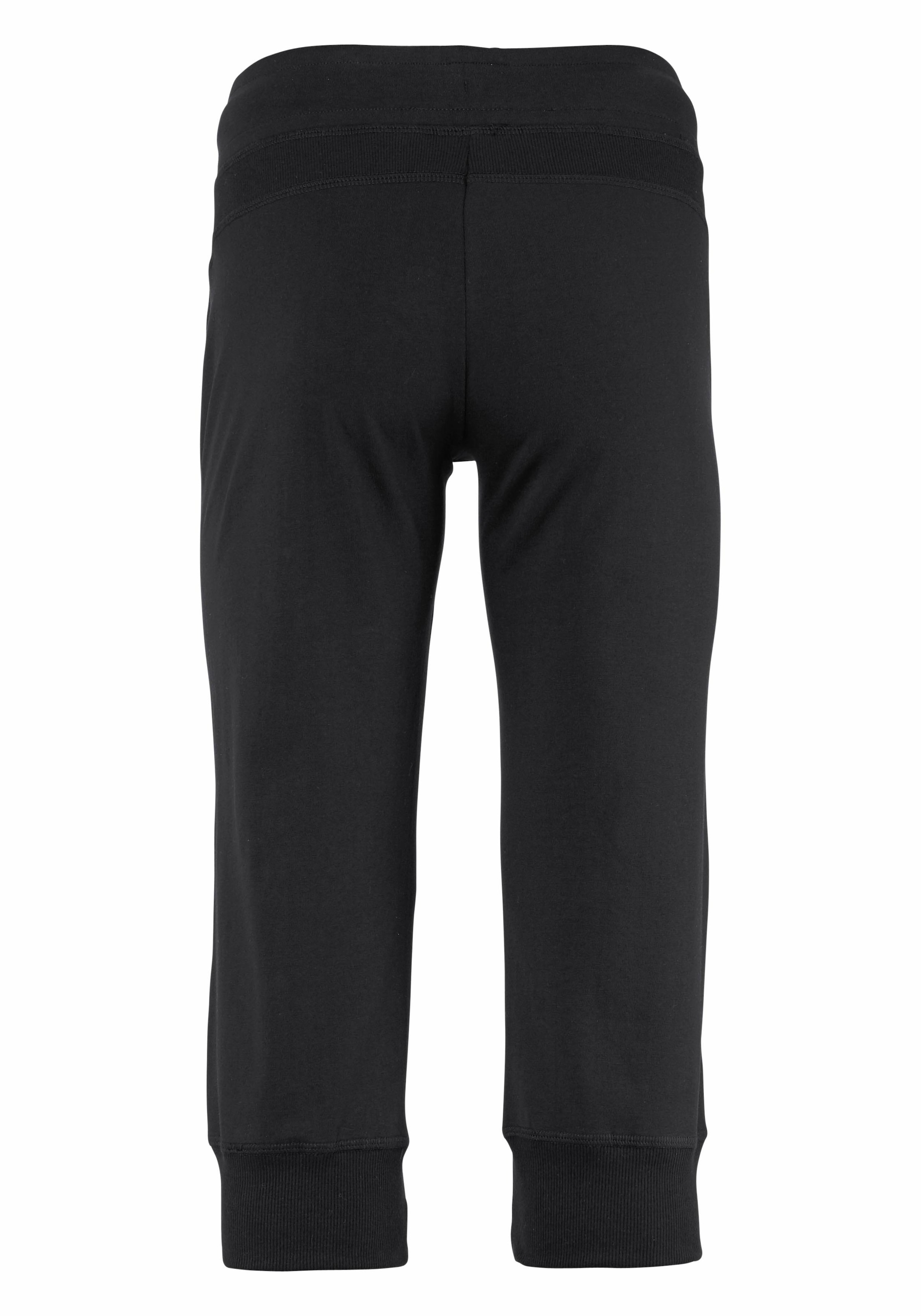 H.I.S 3/4-Sweathose  Festes Sweatmaterial mit elastischem Bund und Kordelzug