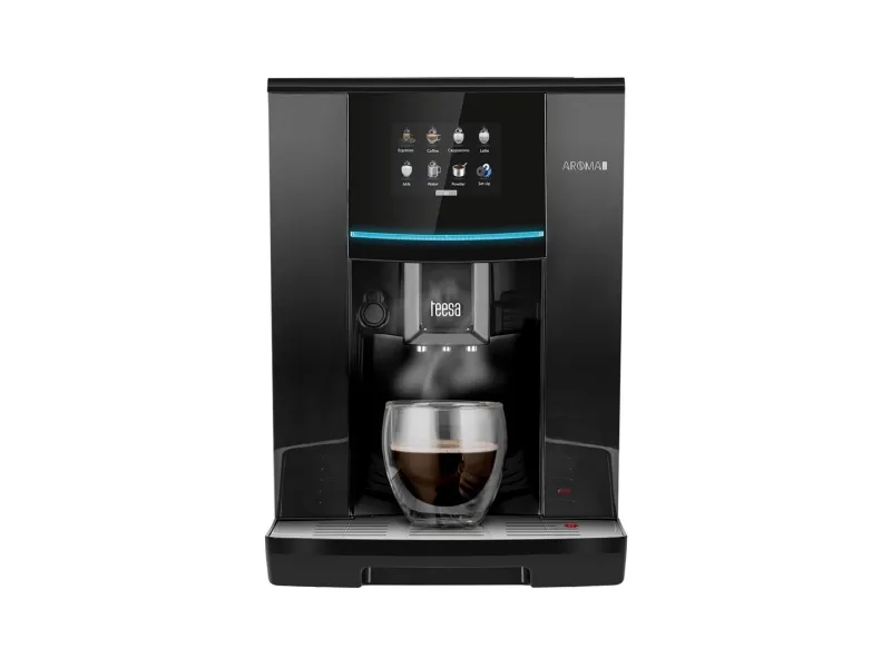Teesa Tessa Aroma 800, Espressomaskine, 2 L, Kaffebønner, Malet kaffe, Indbygget kværn, 1500 W, Sort