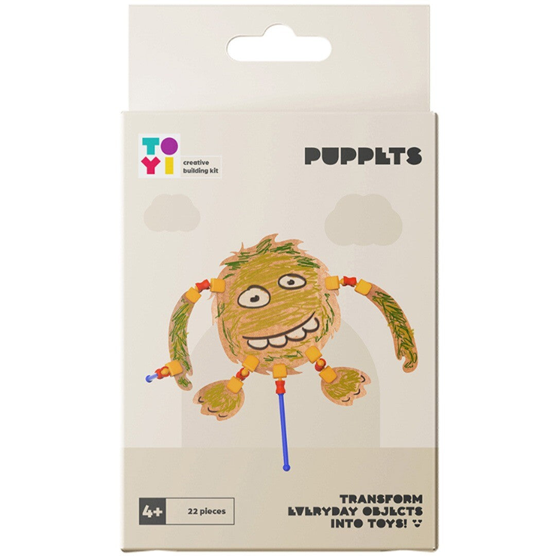 Toyi knutselset puppets
