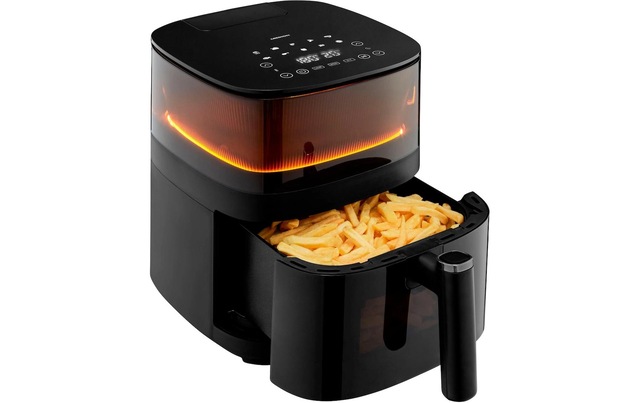 Medion® Heissluftfritteuse »MD 11780 5 l, Schwarz« 1500 W
