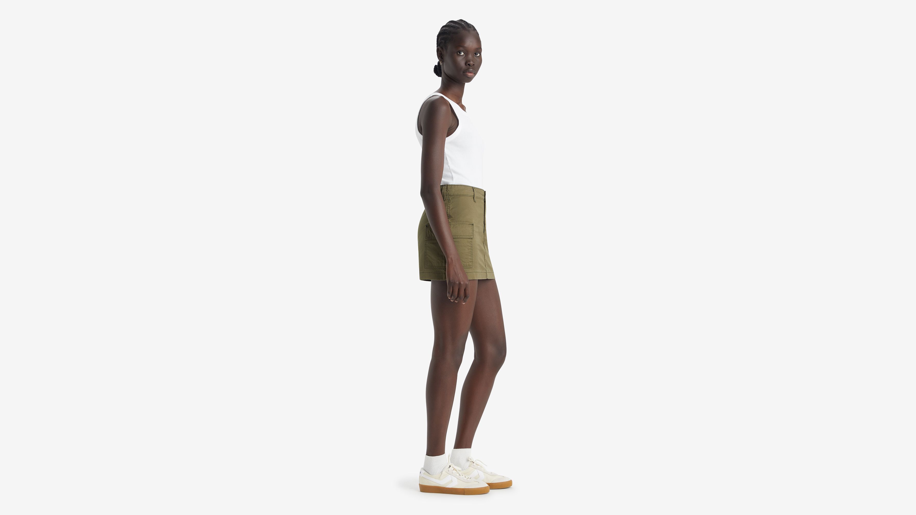 Mini jupe ’94 Cargo - Olive Night - Vert