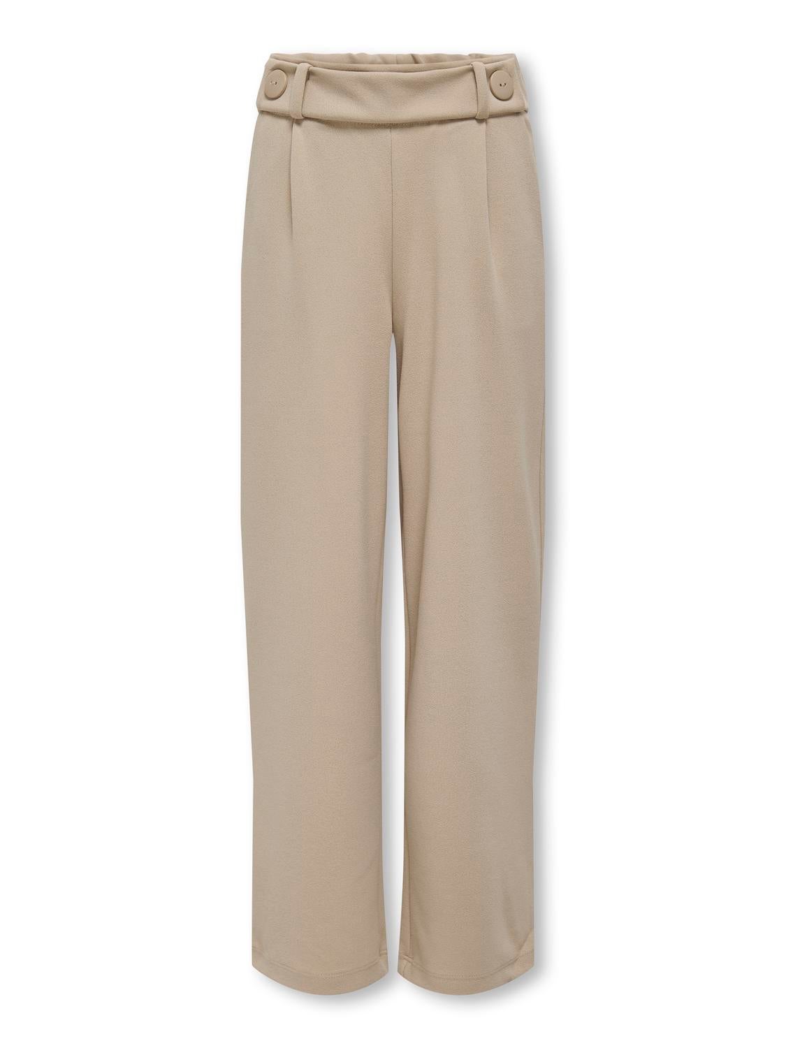 KOGSANIA Mittlere Taille Normal geschnitten Hose Humus