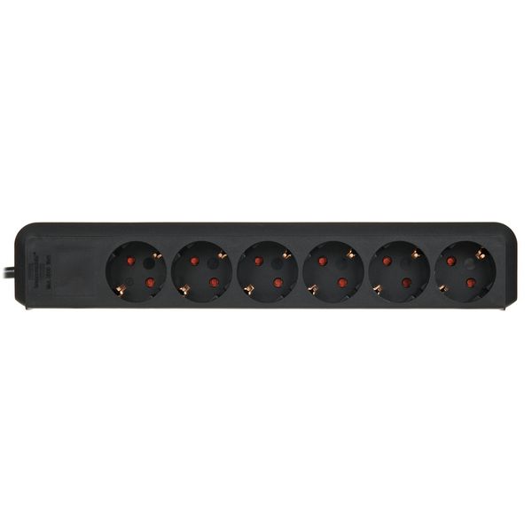 Brennenstuhl Eco-L 6 Way Split 1,5m BK