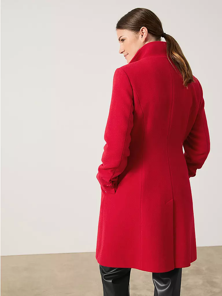 GERRY WEBER Wollmantel rot