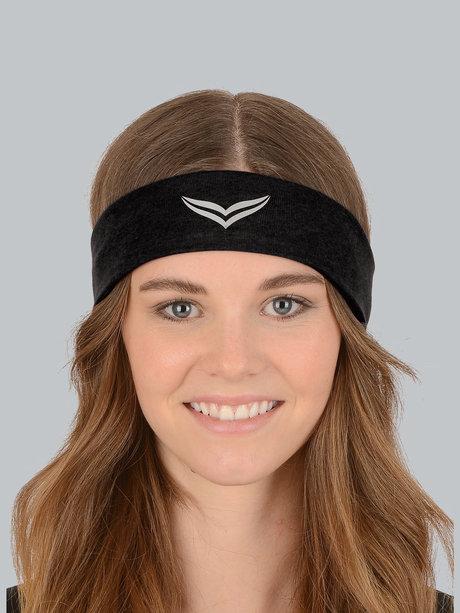 Haar-/Stirnband Schwarz