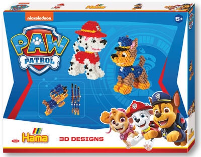 Hama Midi Paw Patrol Perlesett 3D 4000 Stk